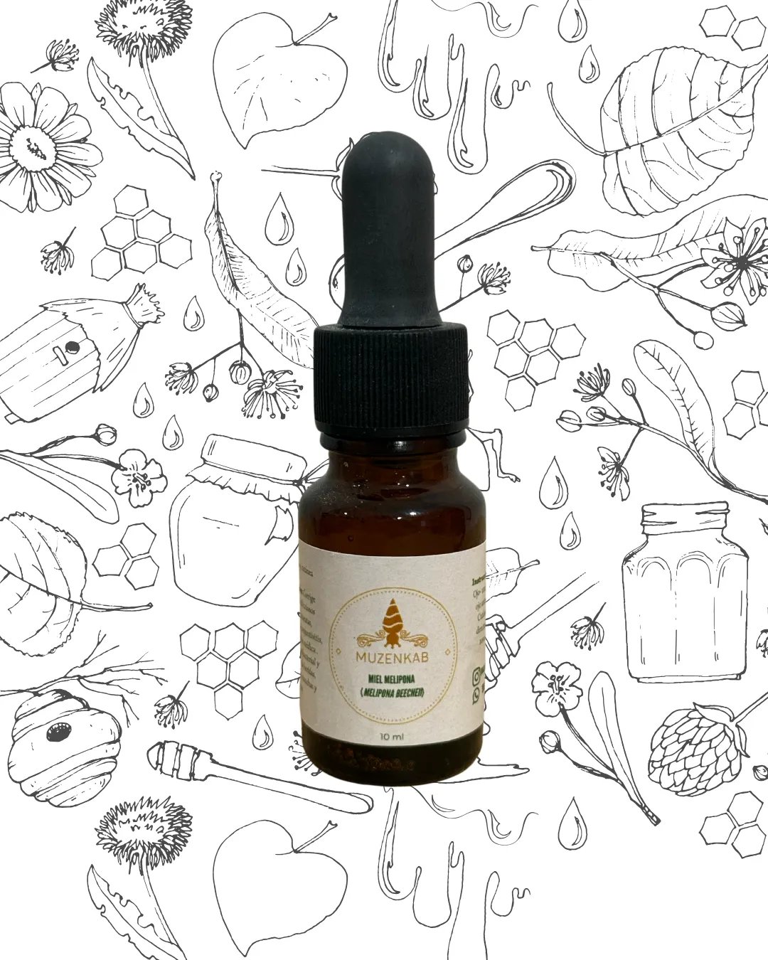 GOTERO MIEL MELIPONA DE 10 ML