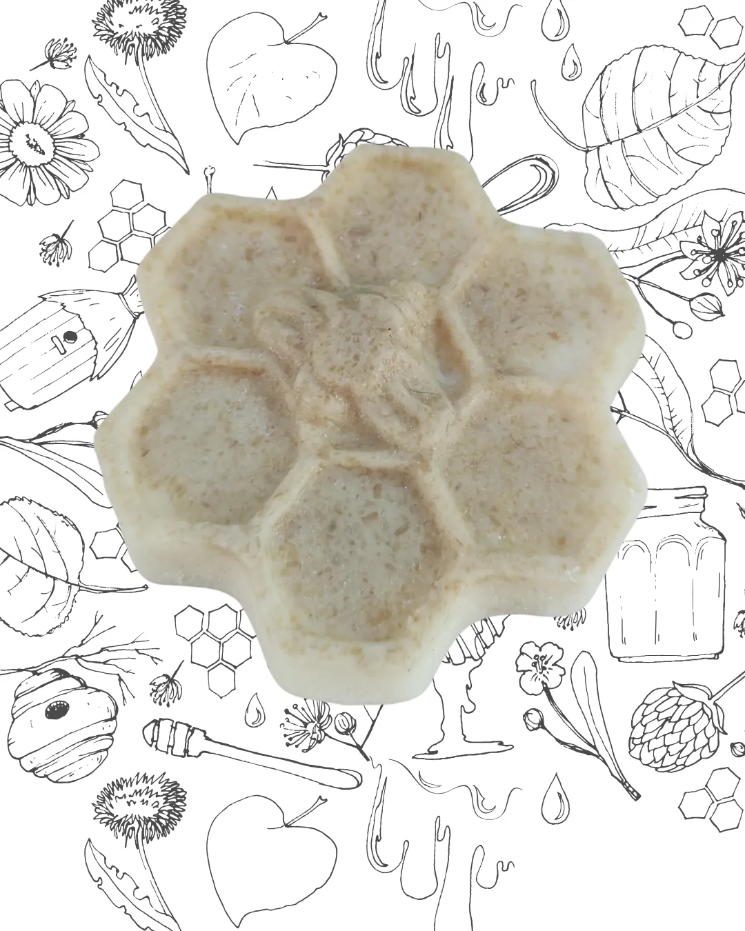 JABÓN DE MIEL Y AVENA 100 GR panal