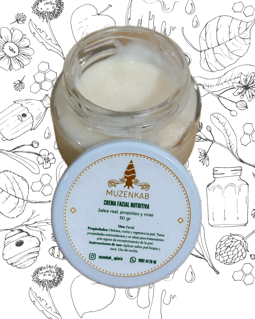 CREMA DE MIEL, JALEA REAL Y PROPÓLEO