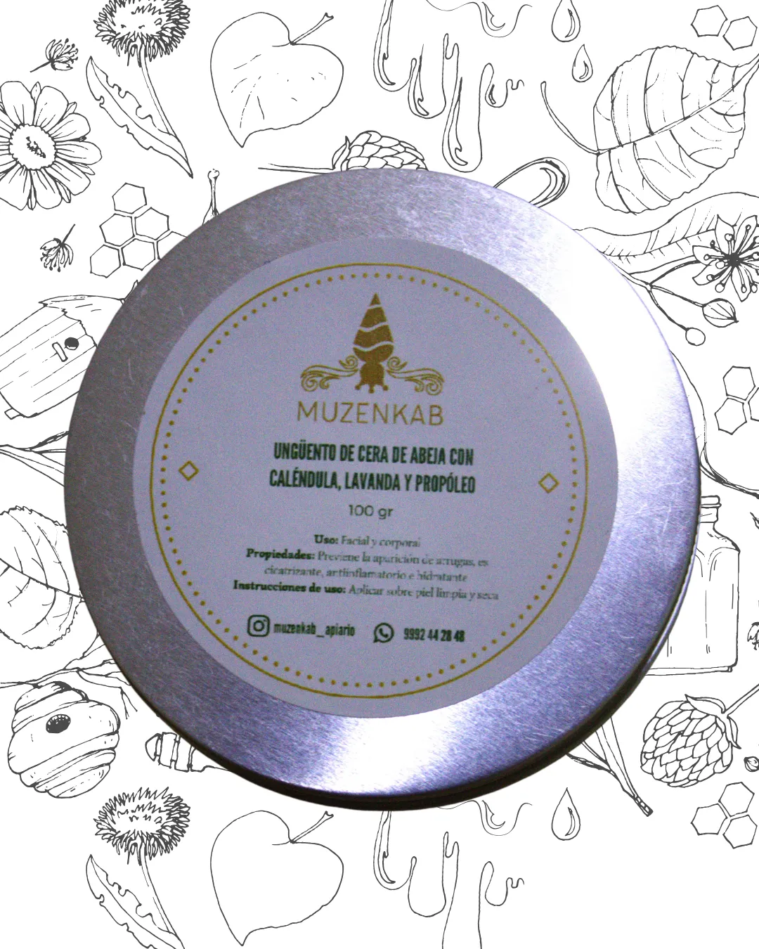 UNGÜENTO DE CALENDULA 100 gr